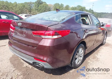 2016 Kia Optima Lx из США, поврежденный, VIN 5XXGT4L35GG011555